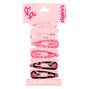 Claire&#39;s Club Kitty Cat Snap Hair Clips - 6 Pack,