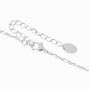 Silver Butterfly Padlock Pendant Necklace,
