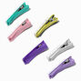 Claire&#39;s Club Pastel Ribbon Affirmation Hair Clips - 6 Pack,