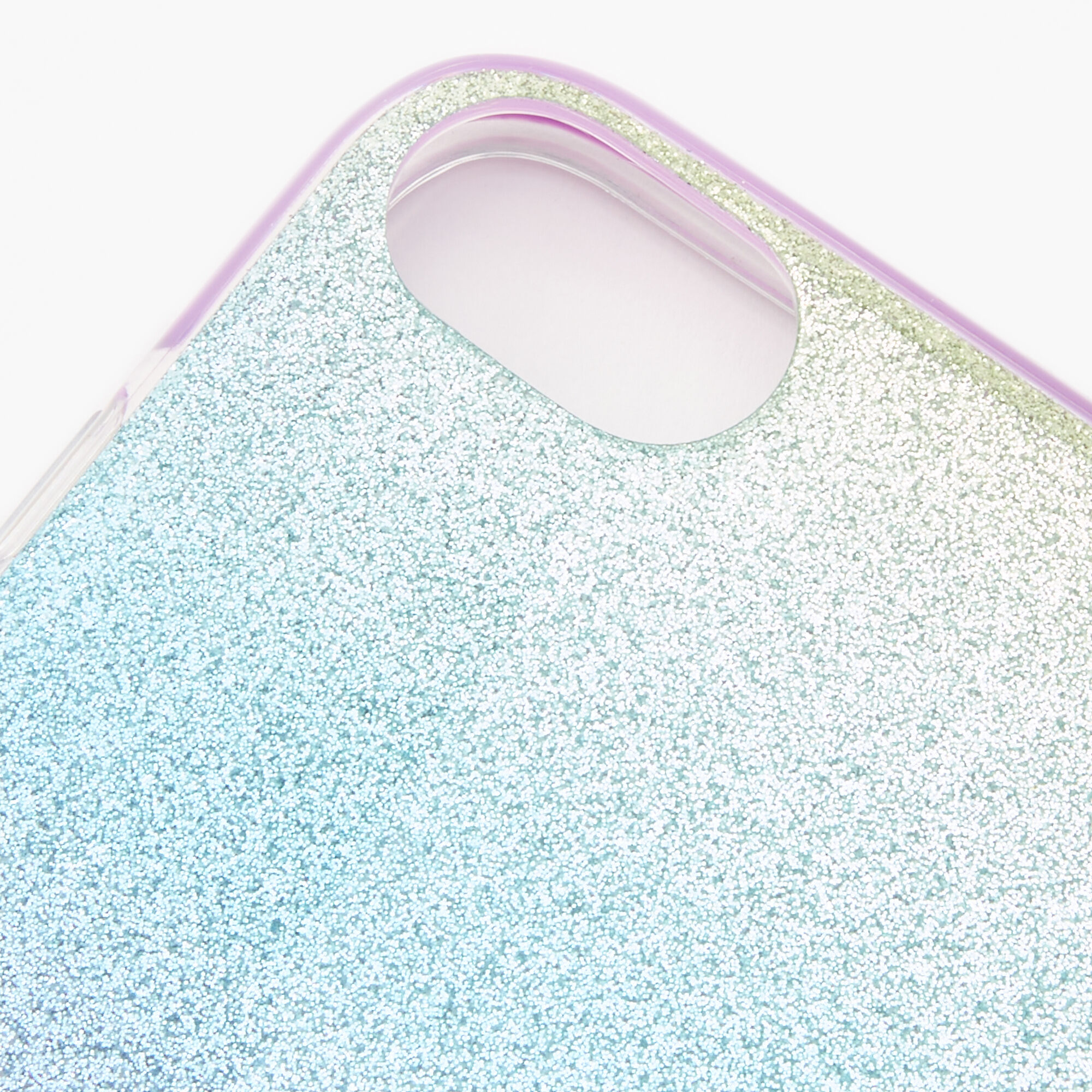Pastel Glitter Ombre Phone Case - Fits iPhone 6/7/8 SE,