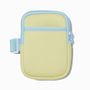 Pastel Yellow Water Bottle Pouch,