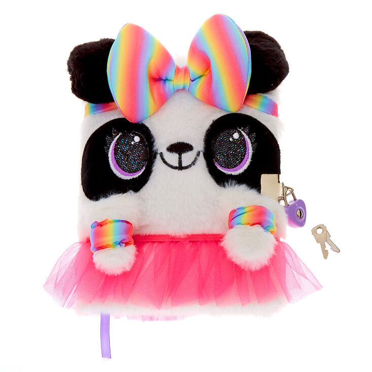 Zoey the Panda Dress Up Soft Lock Diary,