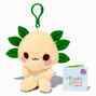 &#35;Plush Goals by Cuddle Barn&reg; Claire&#39;s Exclusive 5&#39;&#39; Leia the Leafy Axolotl Plush Bag Clip,