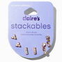 Gold Embellished Line Stud Earring Stackables Set - 3 Pack,