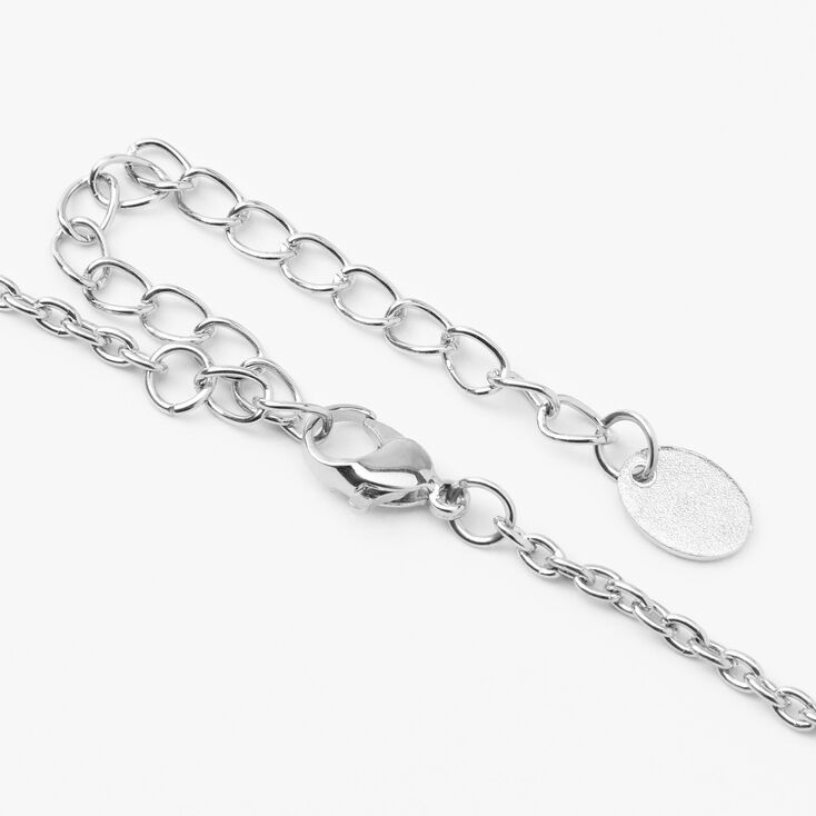 Collier &agrave; pendentif d&rsquo;humeur serpent couleur argent&eacute;e,