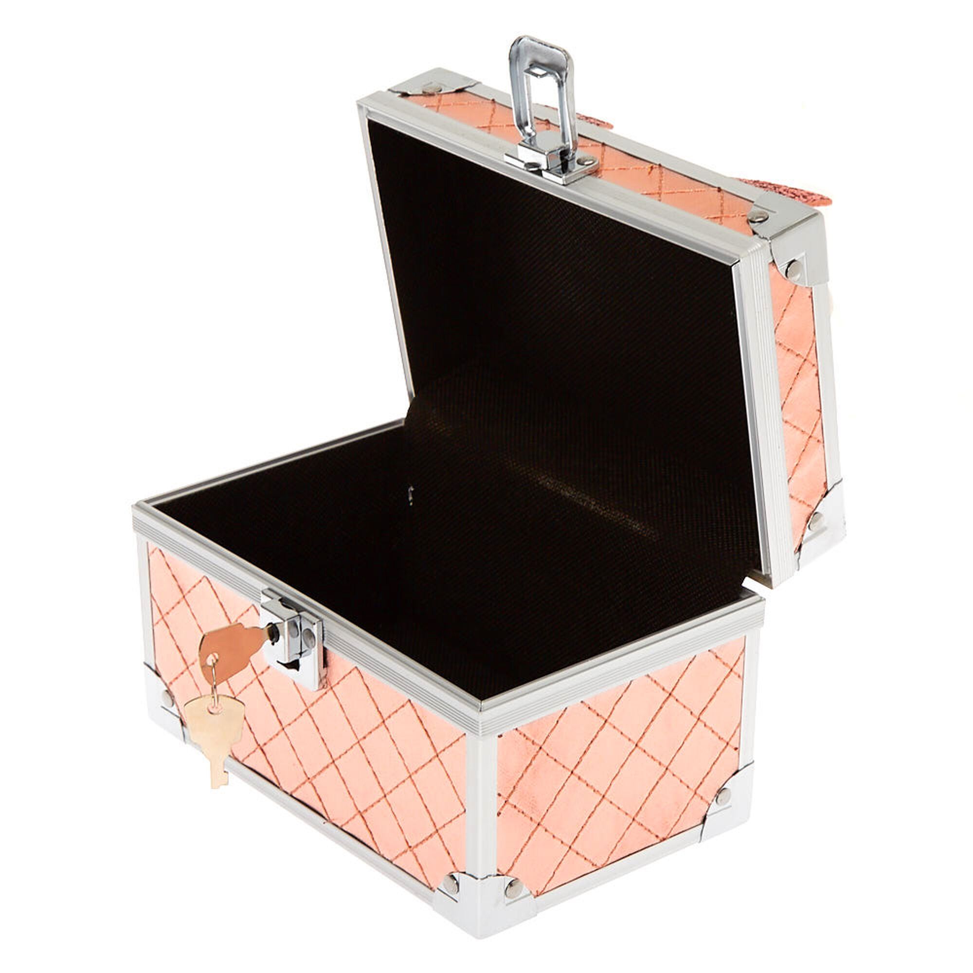 Kitty Cat Lock Box Rose Gold Claire S