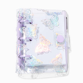 Holographic Butterflies Mini Journal Notebook,