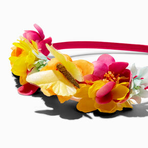 Claire&#39;s Club Tropical Flower Headband,