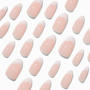 Ombr&eacute; French Tip Stiletto Vegan Faux Nail Set - 24 Pack,