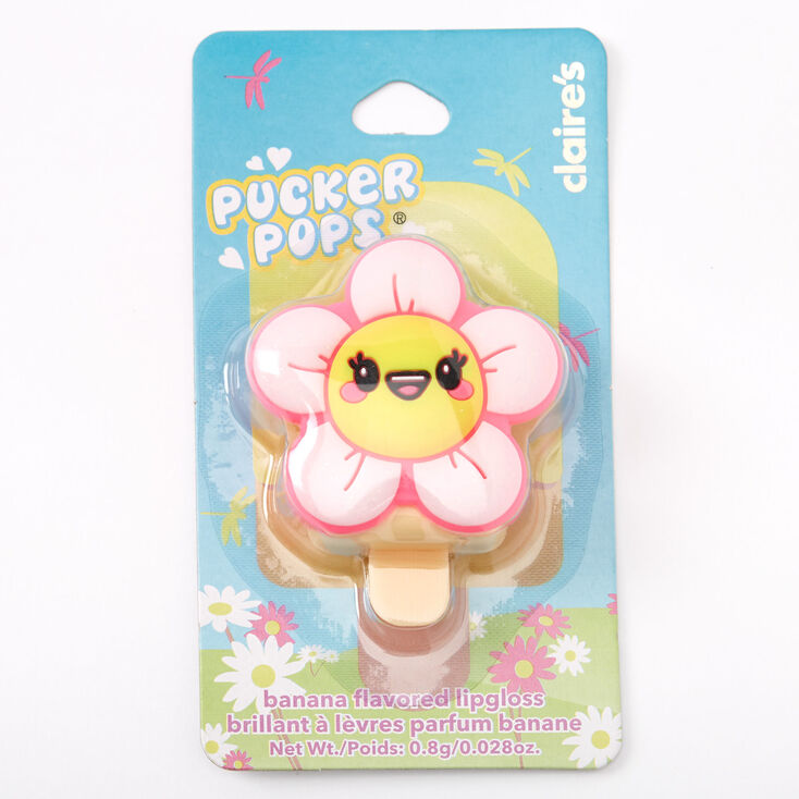 Pucker Pops Daisy Lip Gloss - Banana,