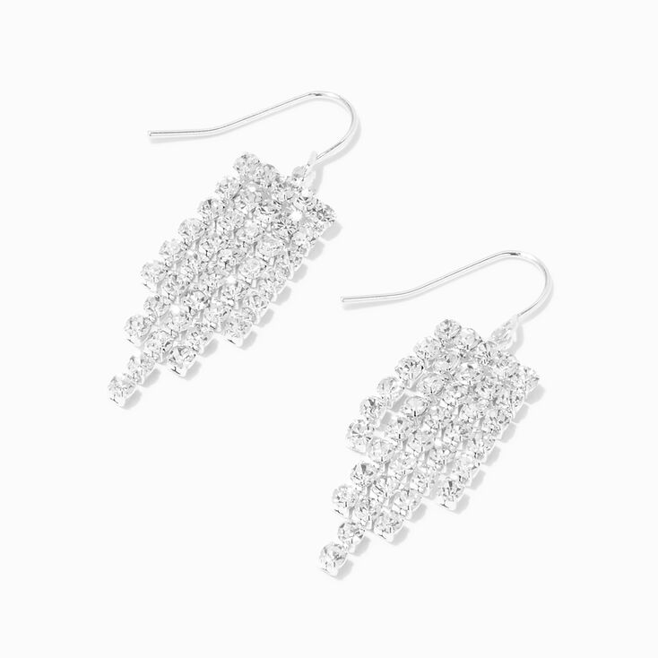Sterling Silver Swarovski&reg; Elements 6MM Stud Earrings - Silver,