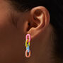 Pastel Chain Earring Stackables Set - 3 Pack,