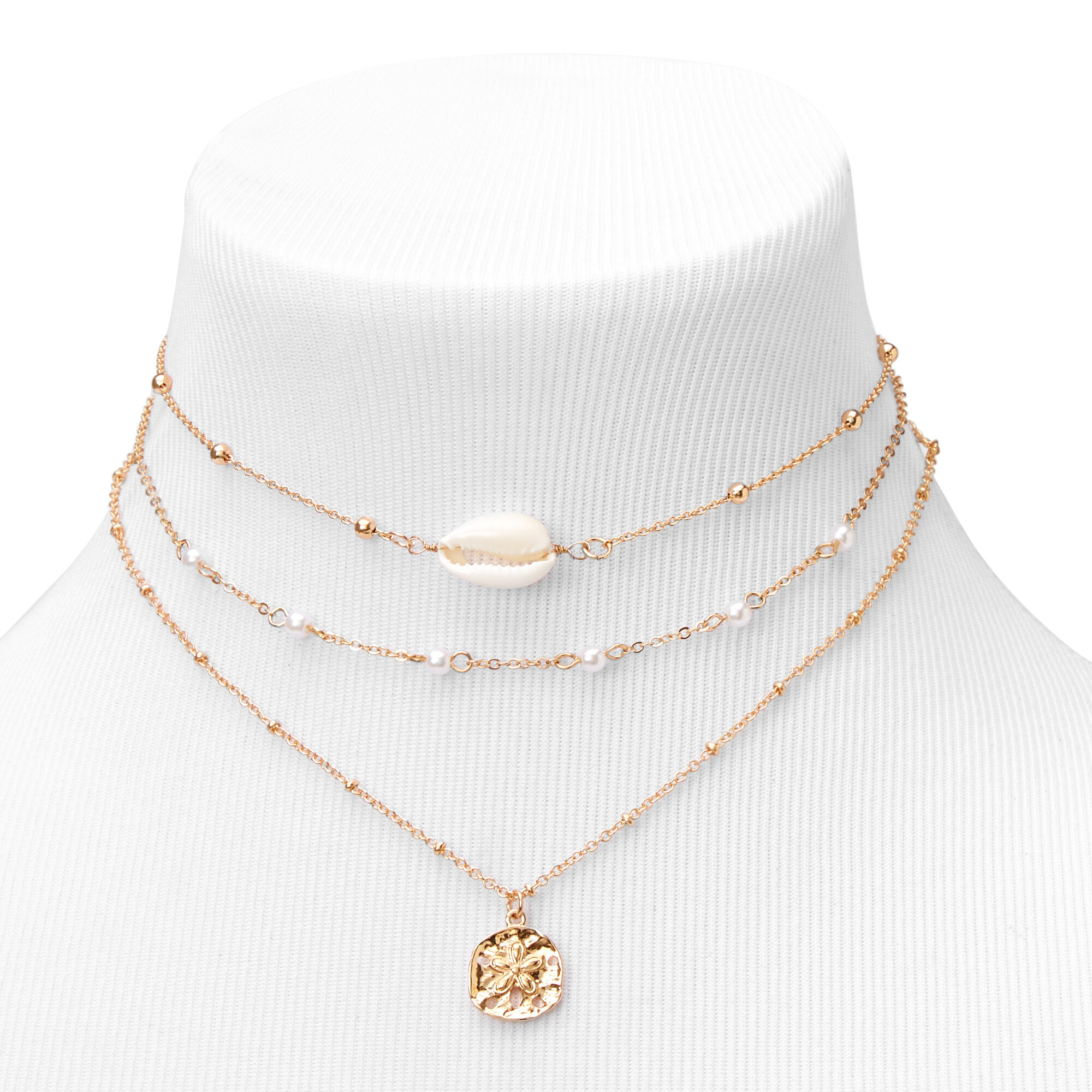 Shell choker claire's top