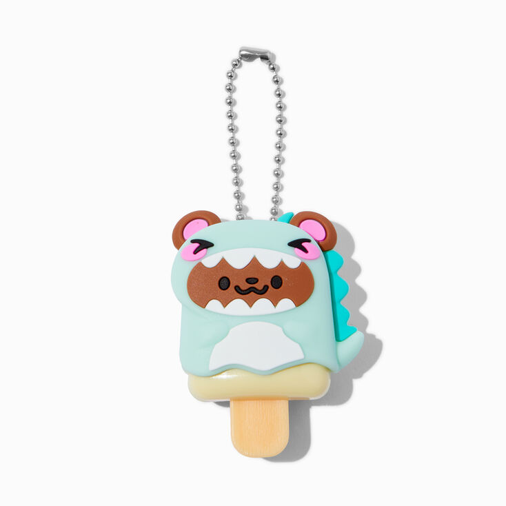 Pucker Pops&reg; Bear in Dino Costume Lip Gloss - Blue Raspberry,