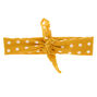 Polka Dot Bandana Headwrap - Yellow,