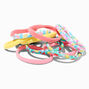 Tropical Fruit Rolled Hair Ties &#40;10 Pack&#41;,