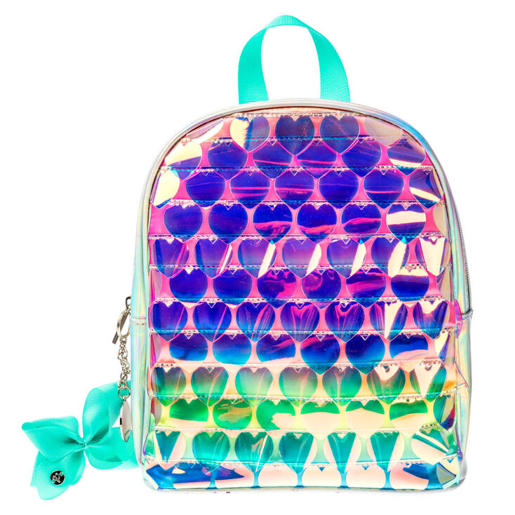 JoJo Siwa&trade; Mini Ombre Holographic Backpack - Silver,