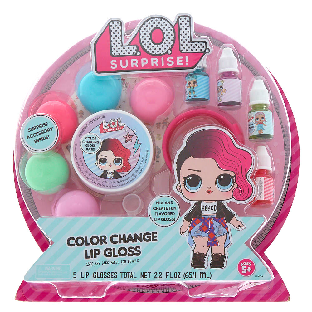 lol surprise color change lip gloss
