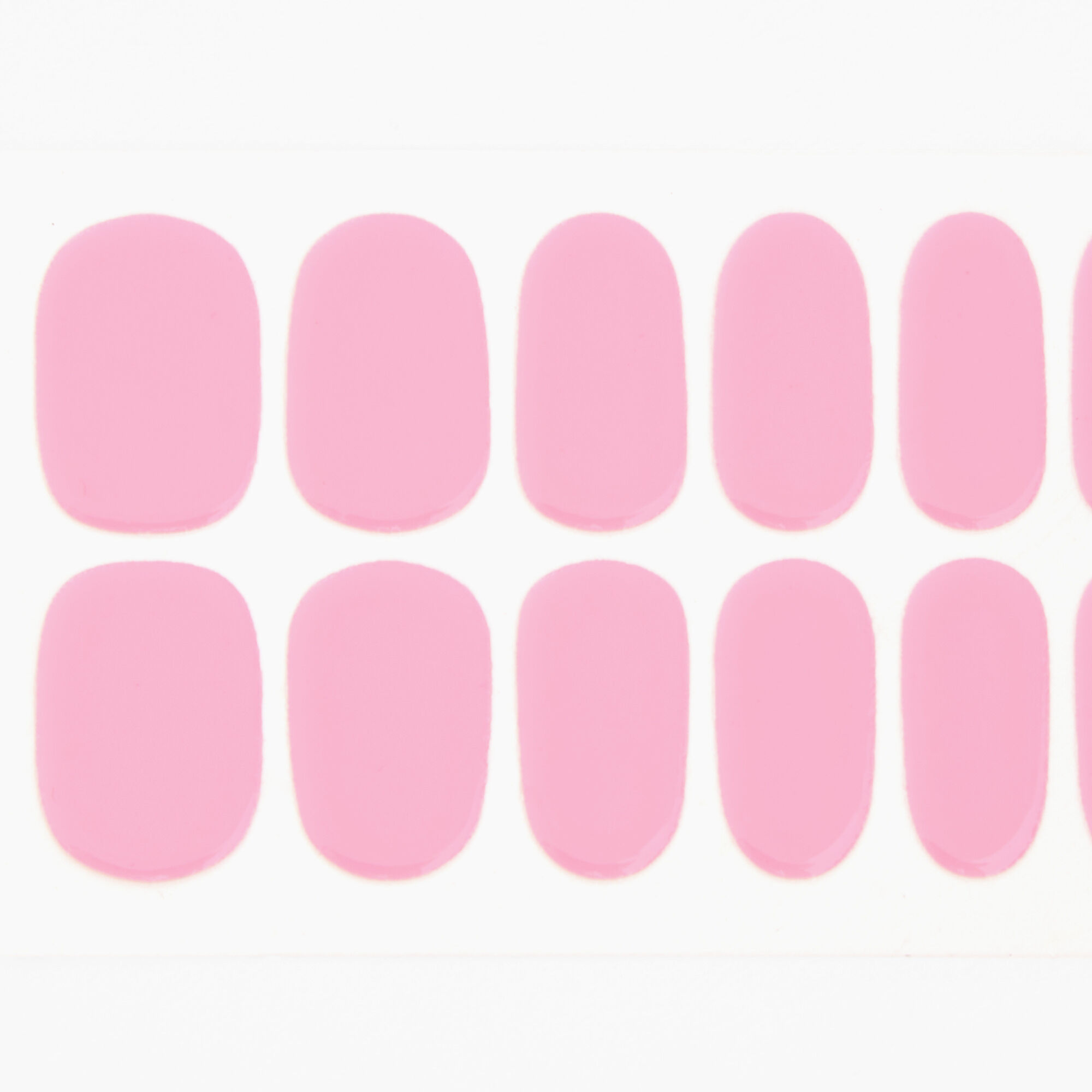 Blush Pink Vegan Nail Wraps Set - 24 Pack,