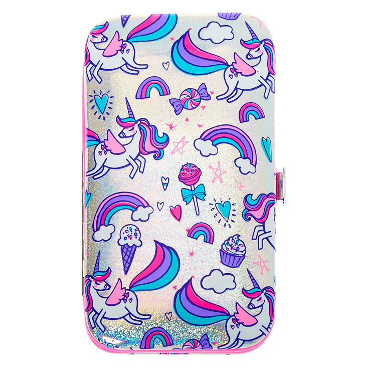 Kit de manucure holographique Miss&nbsp;Glitter la licorne,
