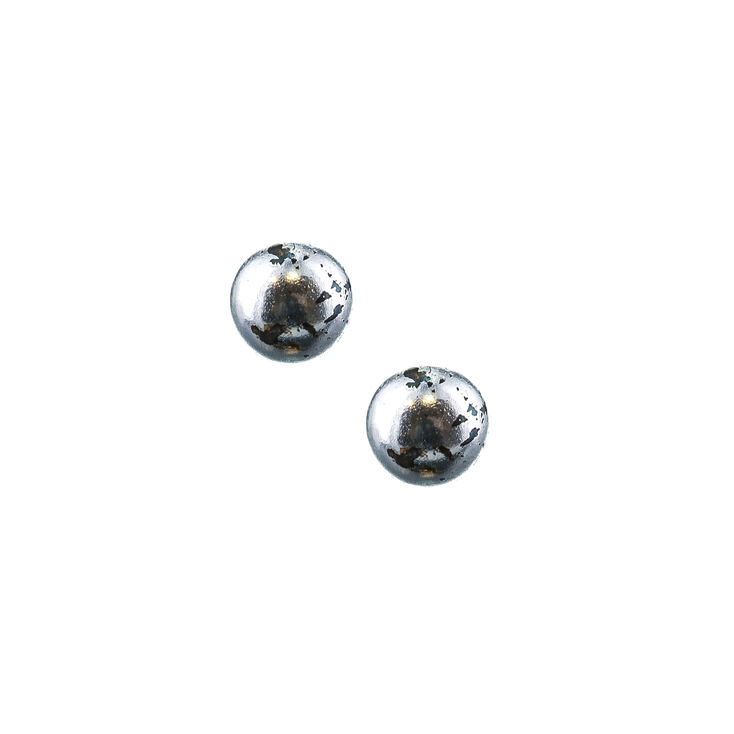 Sterling Silver 4mm Ball Stud Earrings Claire S