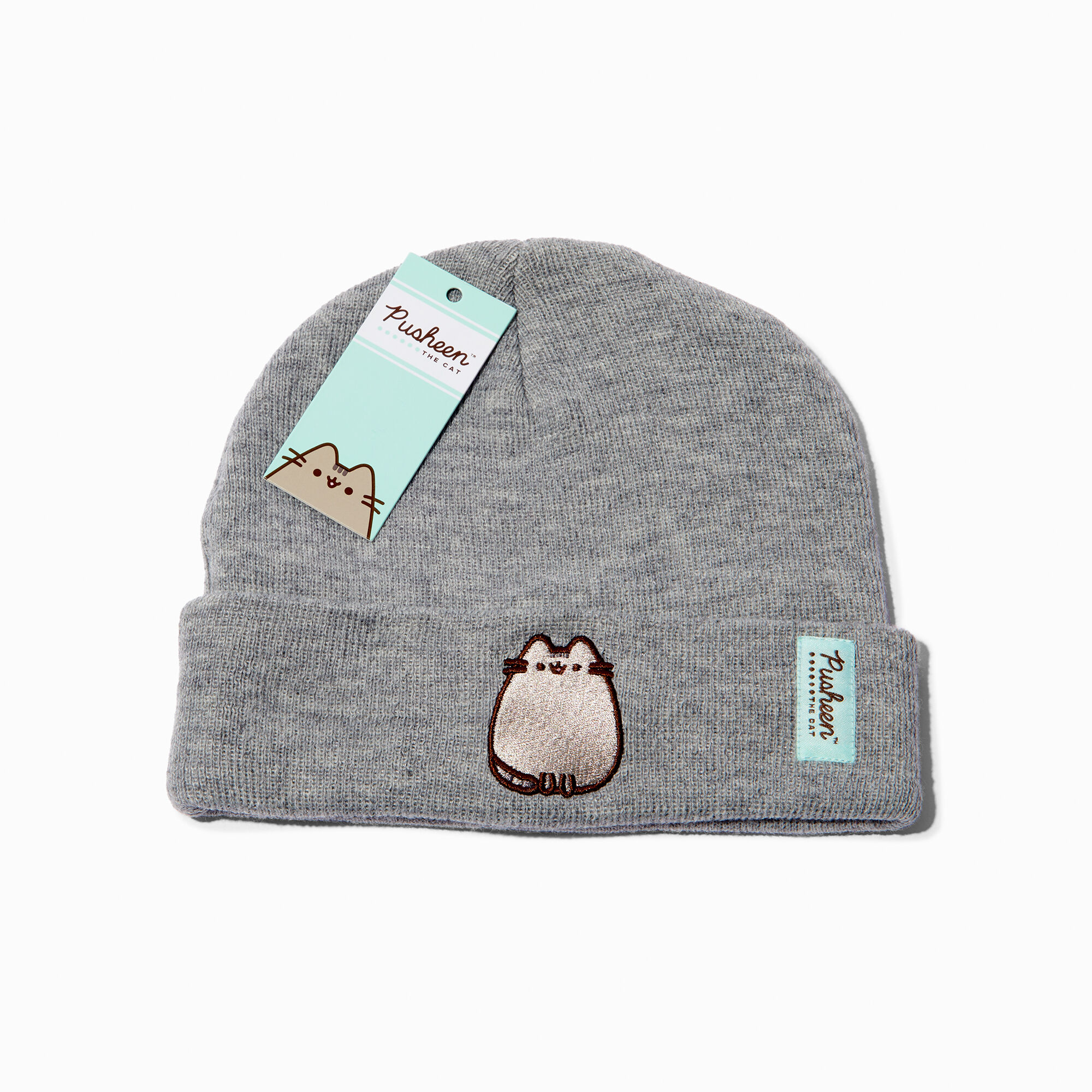 View Claires Pusheen Beanie Hat Grey information