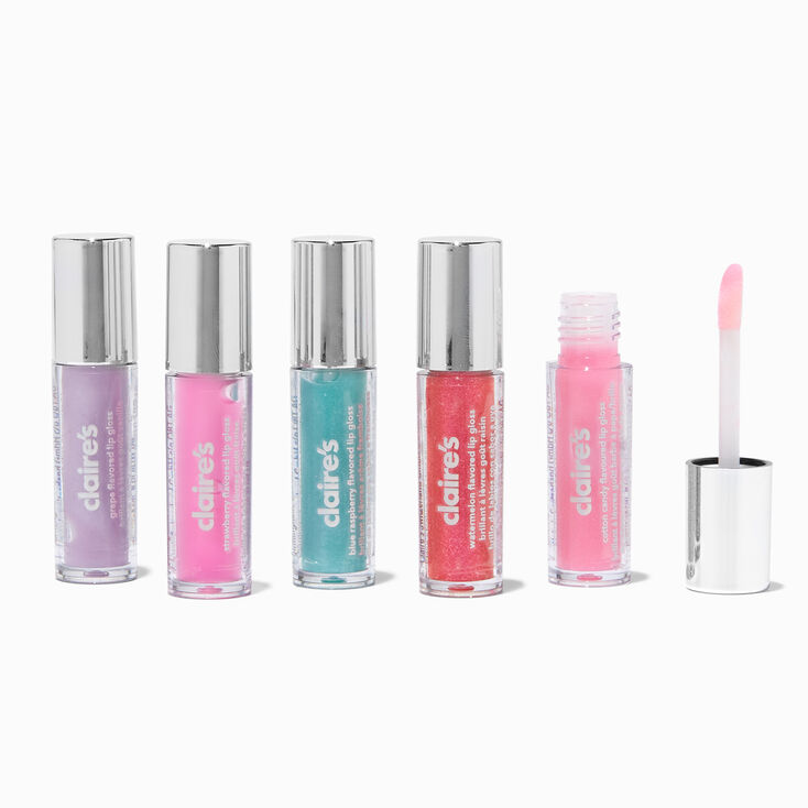 Glitter Lip Gloss Set - 5 Pack,