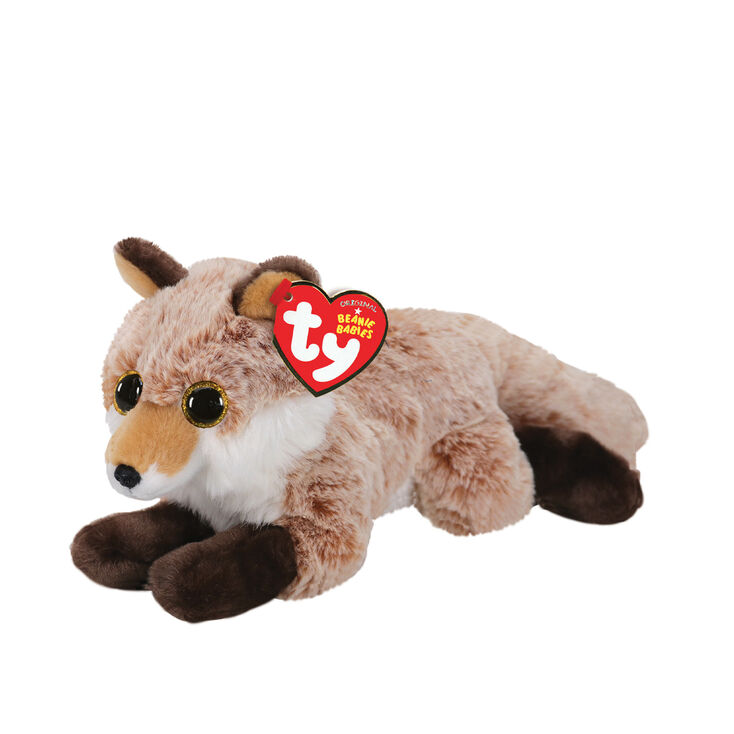 Ty&reg; Beanie Baby Fredrick the Fox Soft Toy,