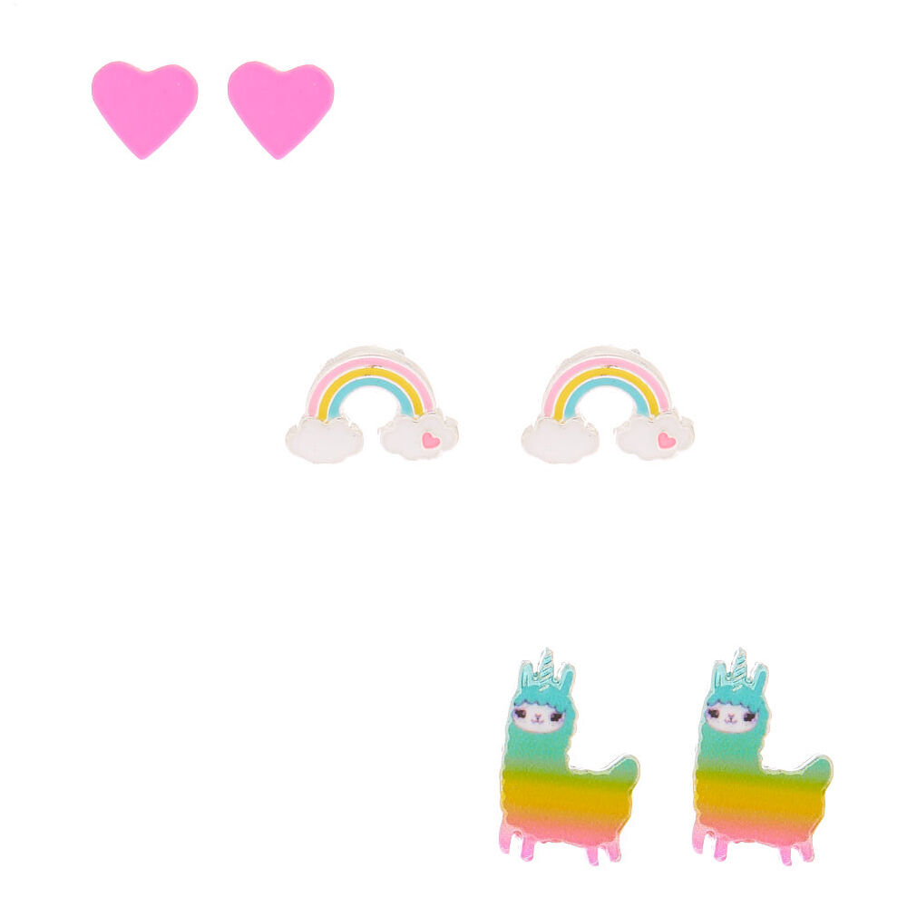 Llamacorn earrings hot sale