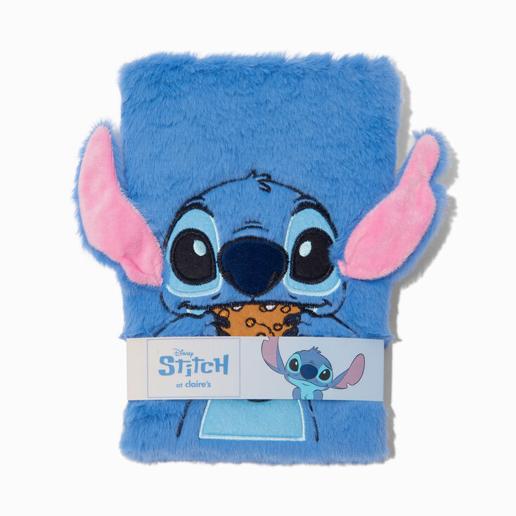Disney Stitch Fuzzy Cookie Journal,