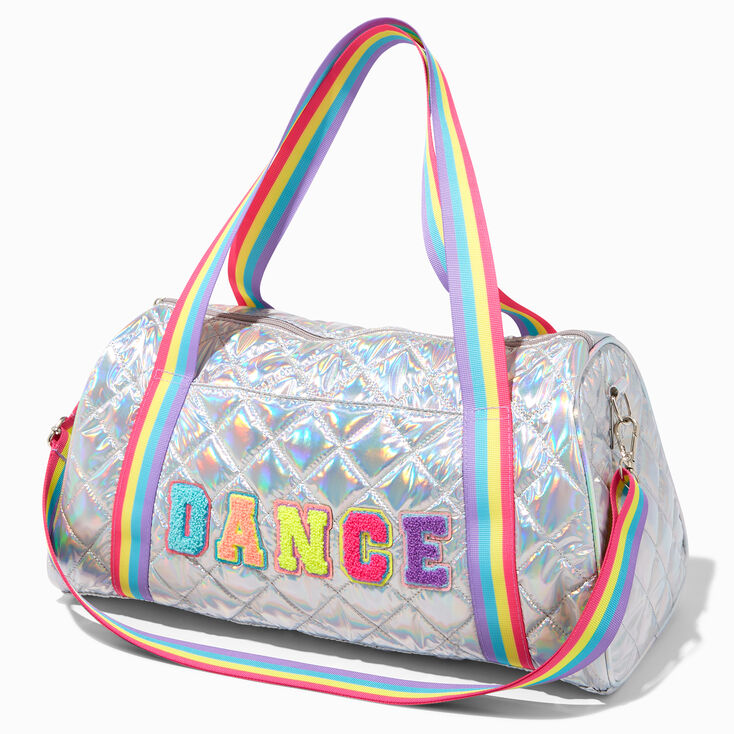 Sleepover Metallic Large Duffle Bag