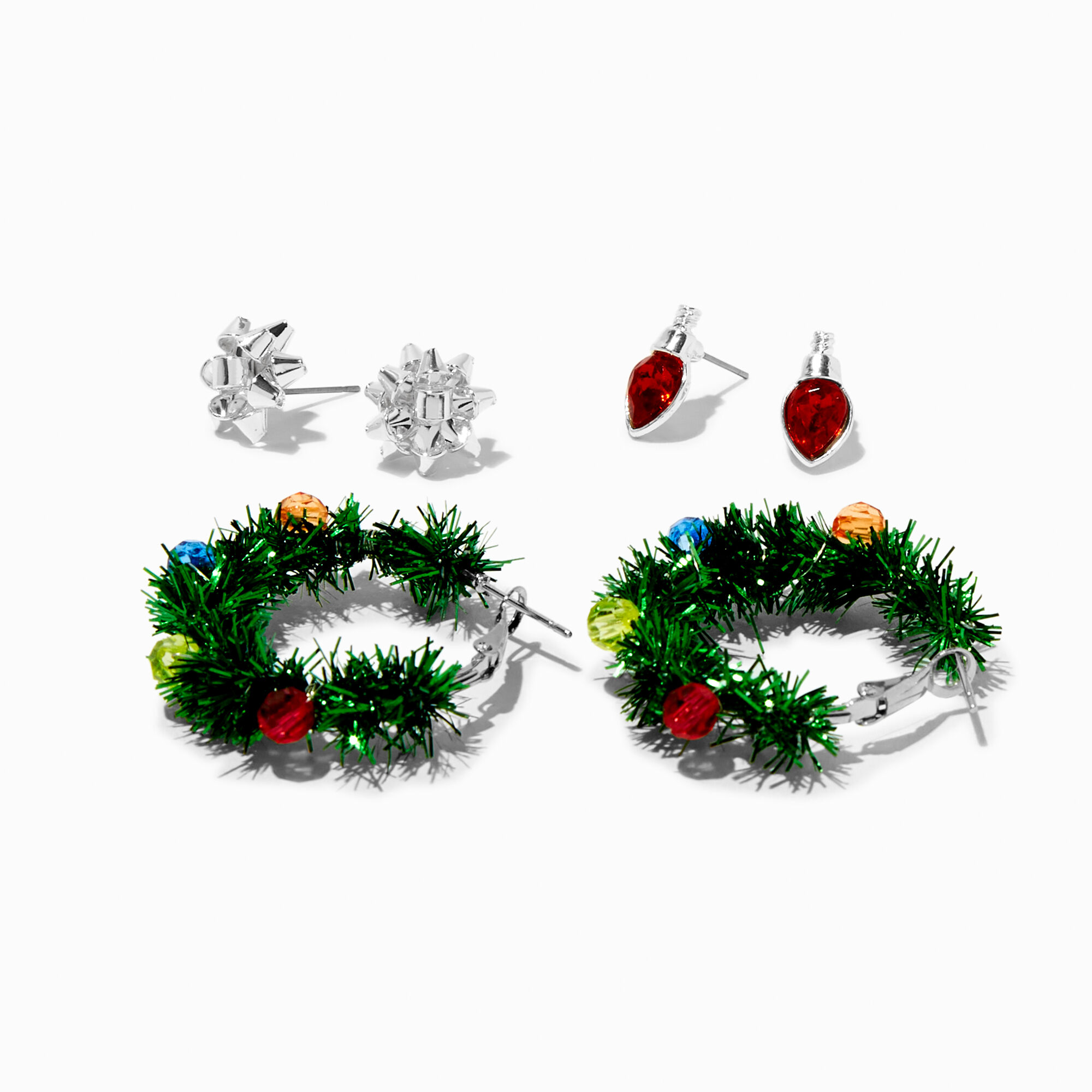 Christmas discount earrings claire's