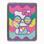 Hello Kitty&reg; Cool Kitty Woven Tapestry Throw Blanket &#40;ds&#41;,
