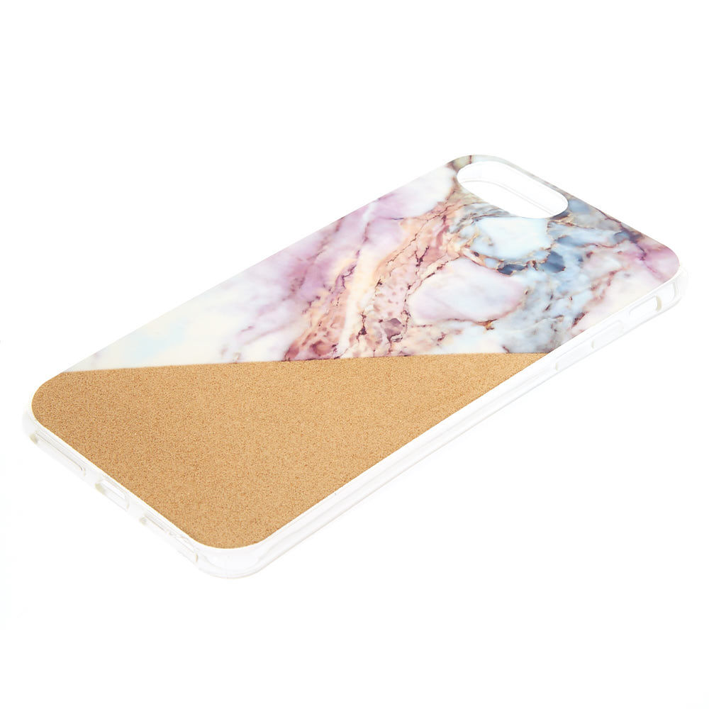 Pastel Marble Geometric Phone Case,