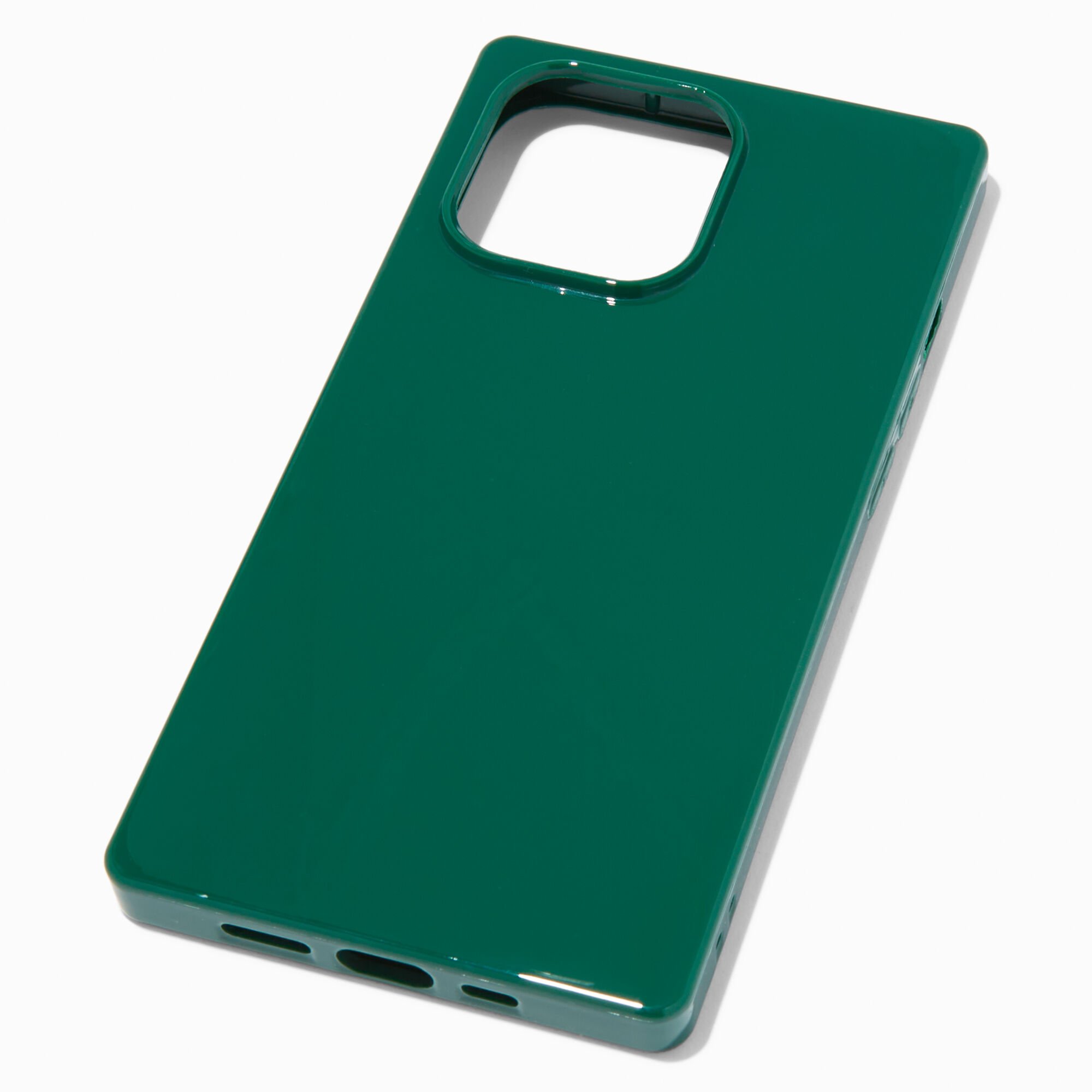 Shiny Emerald Green Protective Phone Case - Fits iPhone® 13 Pro,