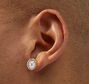 Black Heart &amp; Clock Mixed Stud Earrings - 9 Pack,