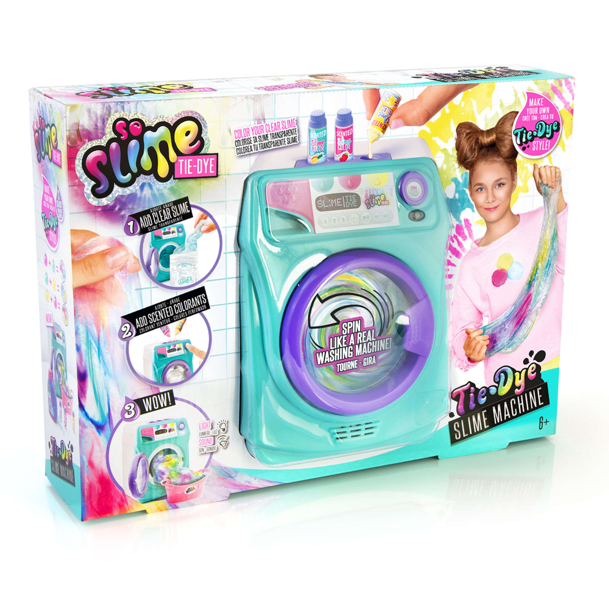 So Slime DIY™ Tie-Dye Slime Washing Machine,