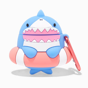 Swimmer Shark Silicone Earbud Case Cover - Compatible With Apple AirPods&reg;,