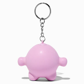Lilac Girl Stress Ball Keychain,