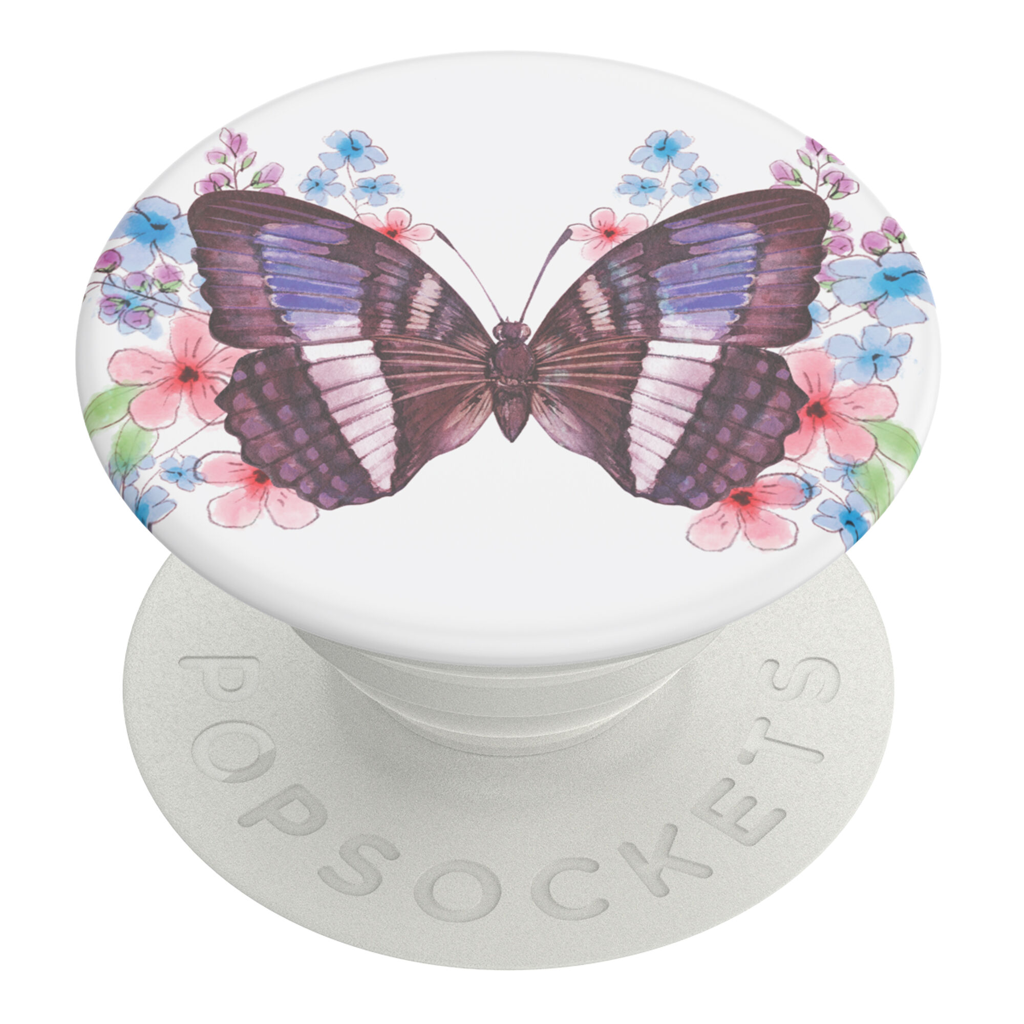 PopSockets PopGrip Floral Butterfly