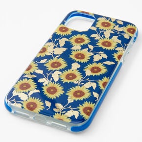 Navy Sunflower Phone Case - Fits iPhone&reg; 11,