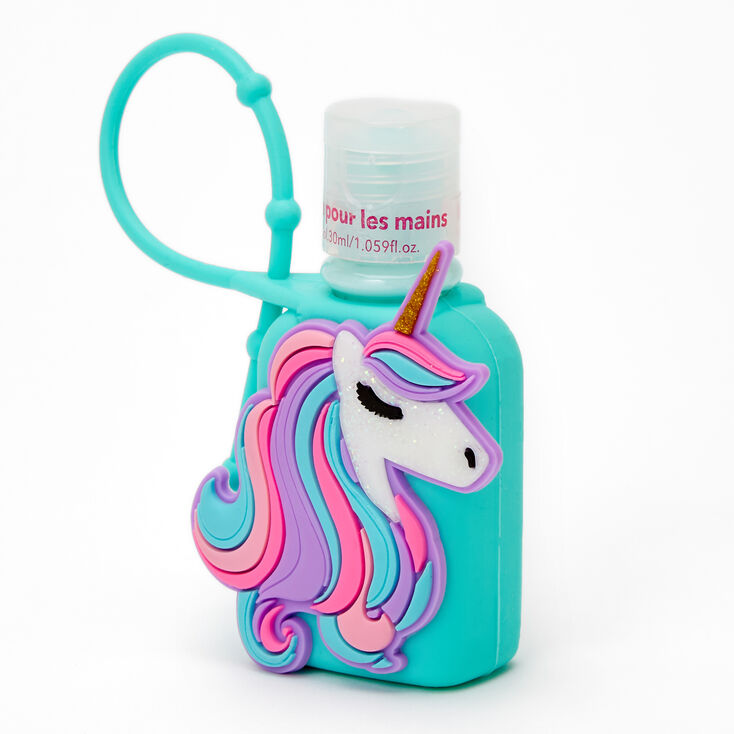 Lotion pour les mains licorne arc-en-ciel,