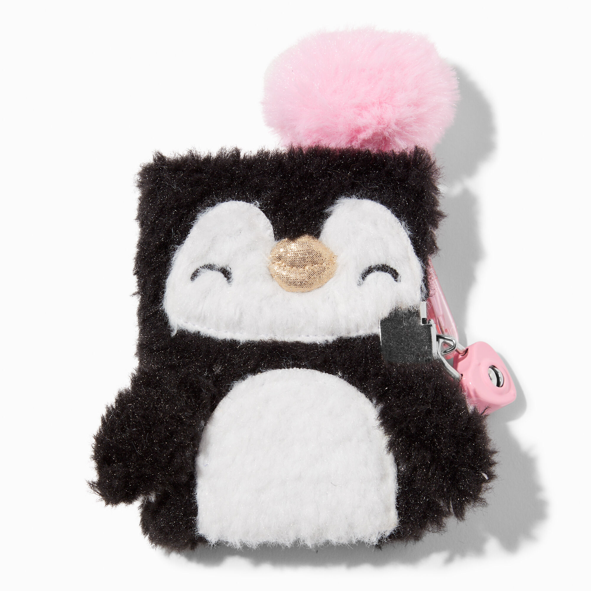 Claire's Club Penguin Mini Plush Lock Diary,