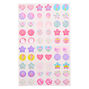 Claire&#39;s Club Sweet Treat Stick On Earrings - 30 Pack,