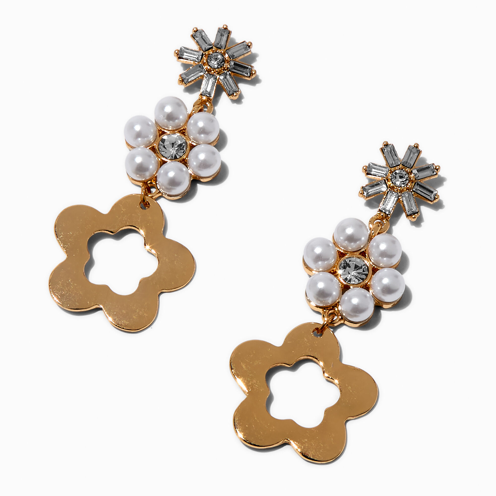 Claire's daisy earrings discount