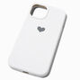 White Heart Phone Case - Fits iPhone&reg; 13/14,