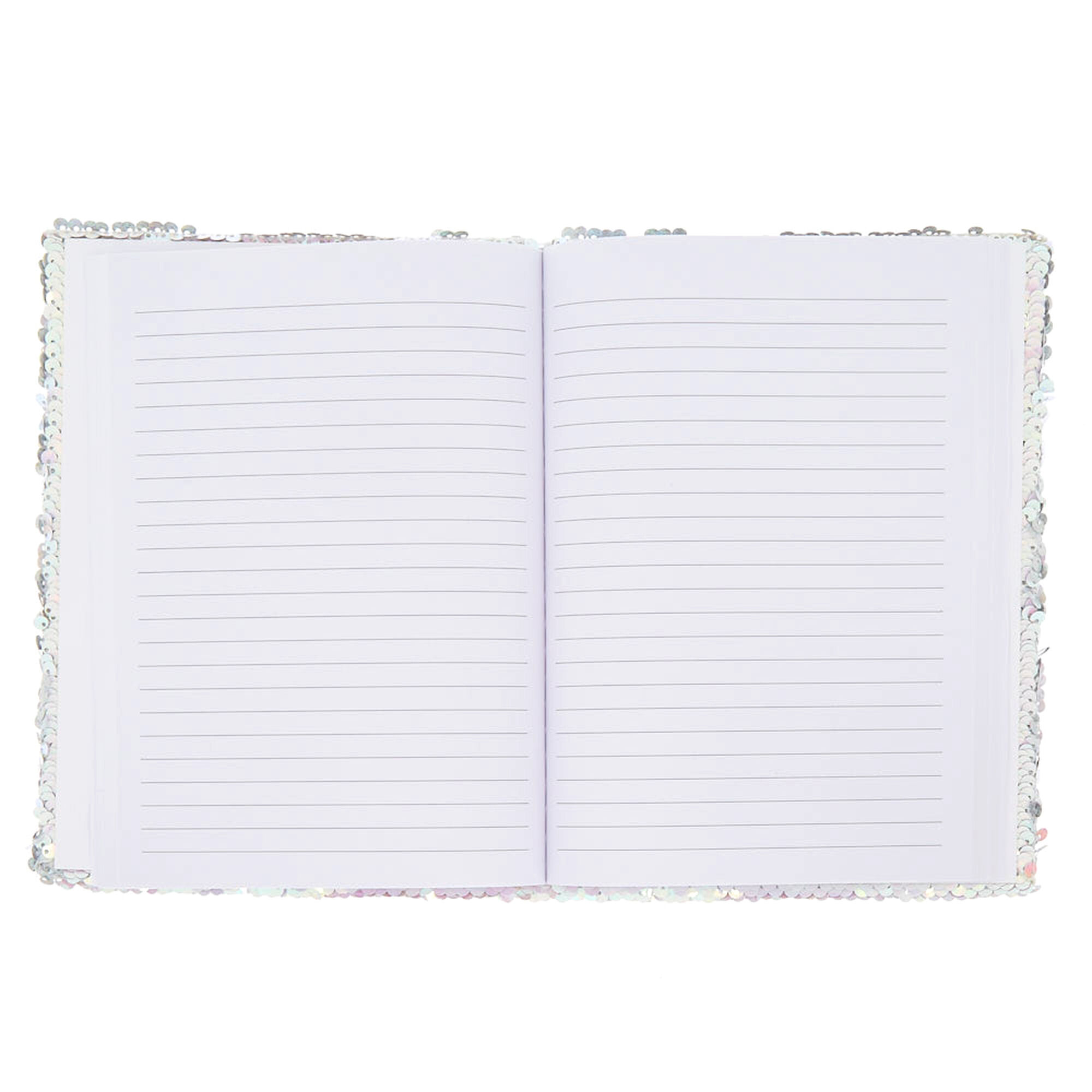 Unicorn Vibes Only Reversible Sequin Journal Claire S Us
