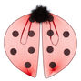 Claire&#39;s Club Ladybug Dress Up Set - Red,