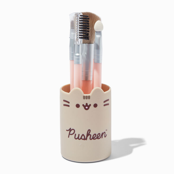 Pusheen&reg; Claire&#39;s Exclusive Makeup Brush Set - 5 Pack,