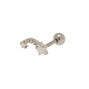 Silver 16G Meteor Shower Cartilage Stud Earring,